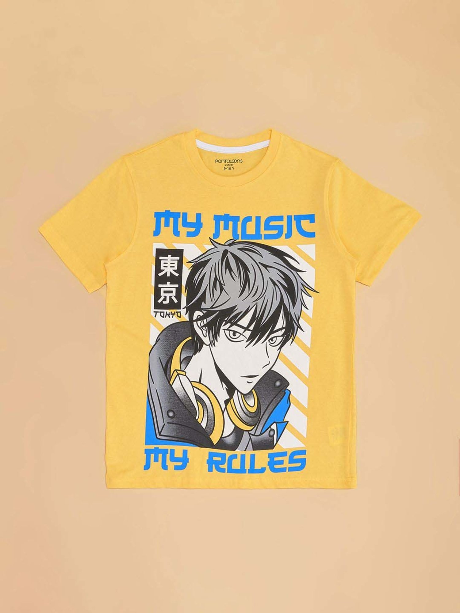 Pantaloons Baby Kids Limelight Cotton Regular Fit T-Shirt