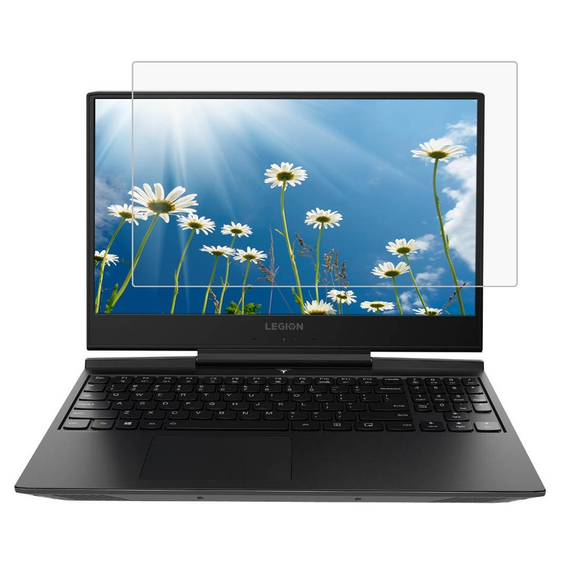 0.4mm 9H Surface Hardness Full Screen Tempered Glass Film for Lenovo Y7000P 15.6 inch