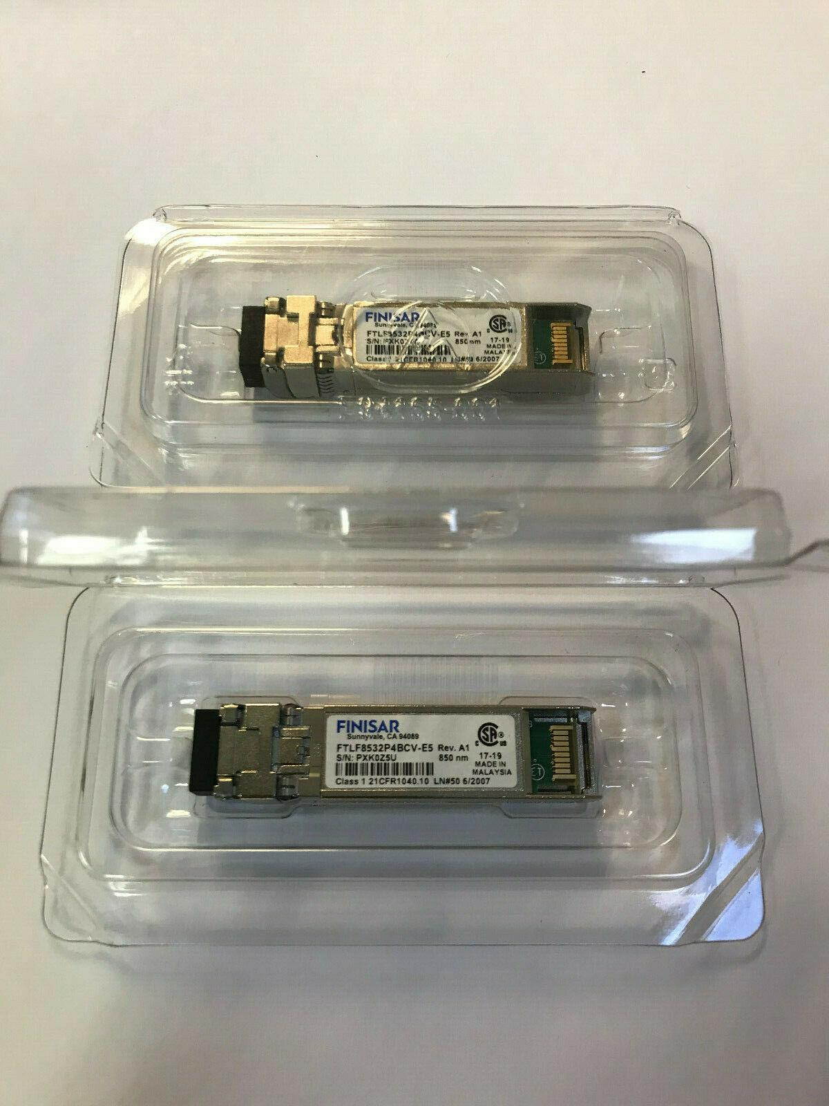 Finisar / EMC FTLF8532P4BCV-E5 32Gb Fiber SFP+ Tri-Rate 100m EMC 019-078-053