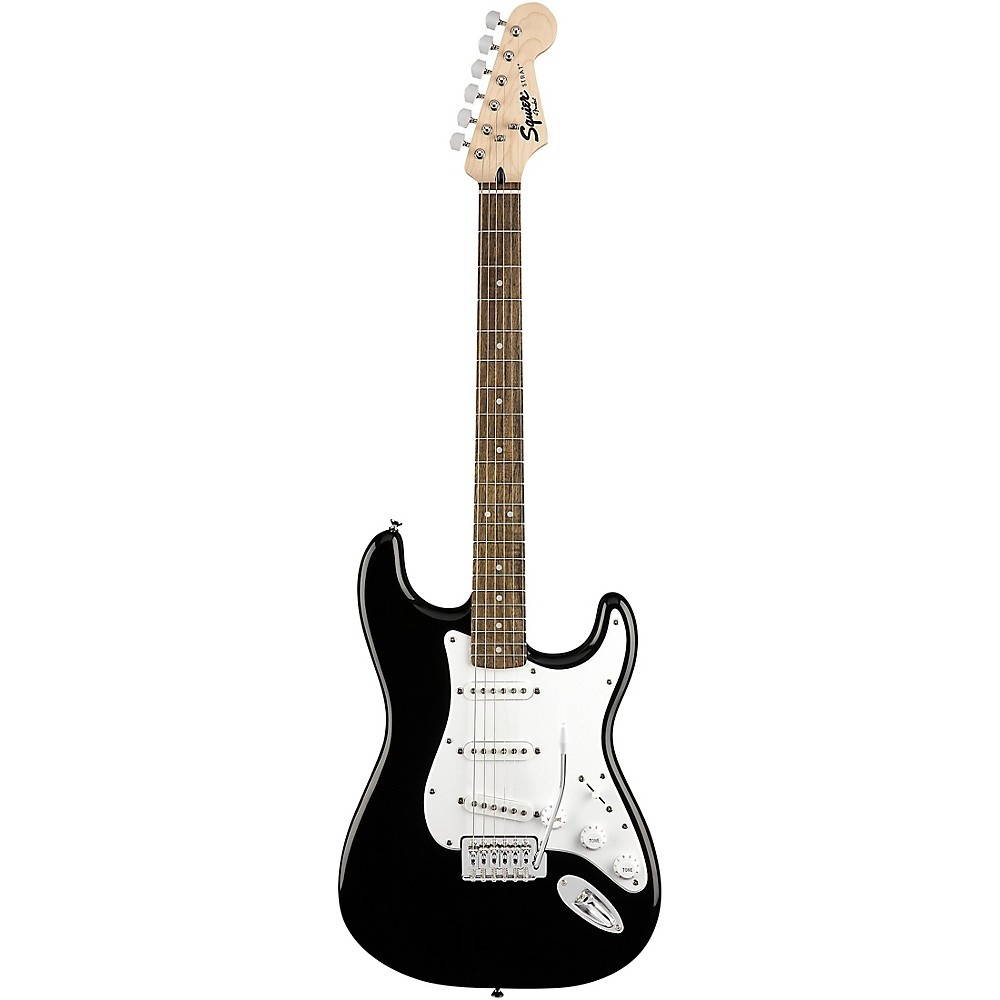 Squier Stratocaster Electric Guitar Pack With Squier Frontman 10G Amp Black