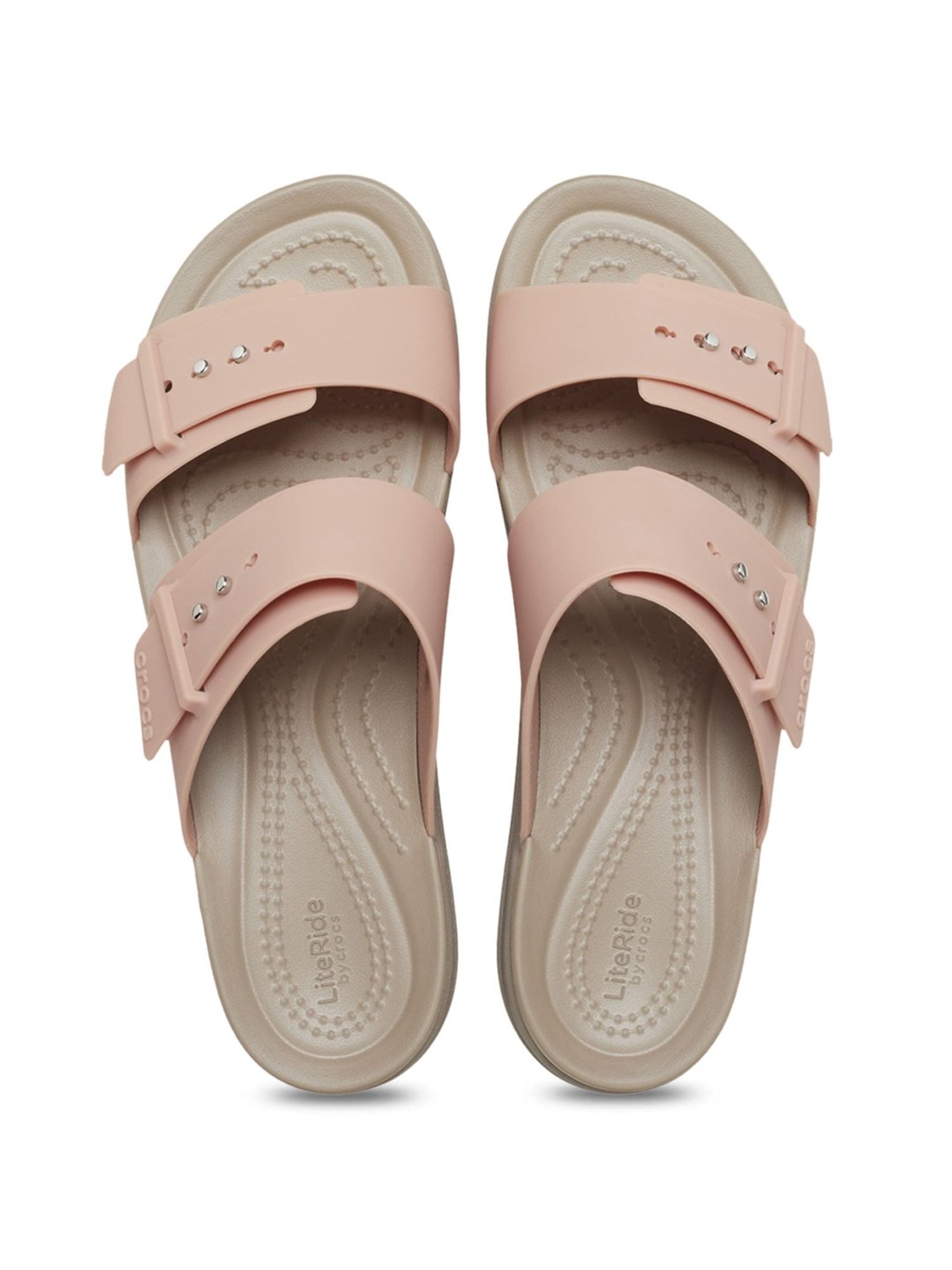 Crocs Women's Brooklyn Pale Blush Casual Sandals