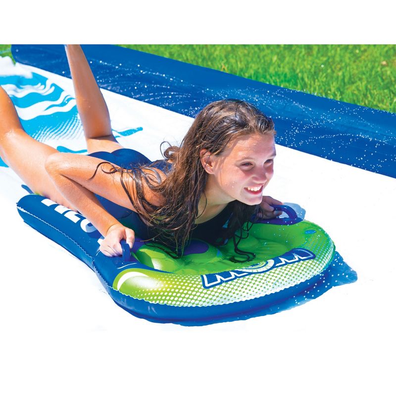 H2OGO! 53346E Mount Splashmore Kids Inflatable Backyard Water Slide Splash Mega Park Toy with Climbing Wall, Slide, Splash Zone, and Spray Blaster