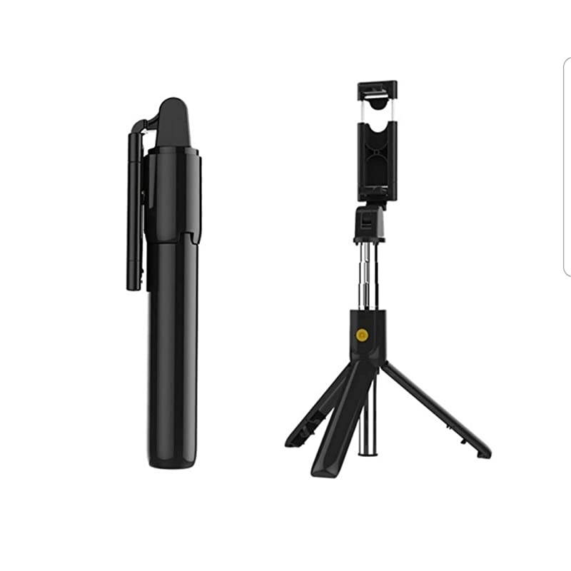 Stick Tripod Extendable Bluetooth Stick with Wireless Remote Compatible with iPhone 1111 proX88P77P6s6 Samsung Galaxy S9S8S7Note 98 Huawei and More