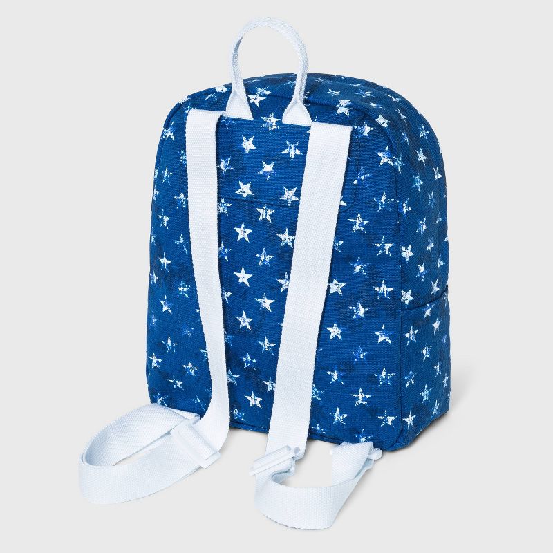 Mad Love Stars and Stripes Americana Mini Dome Backpack - Blue