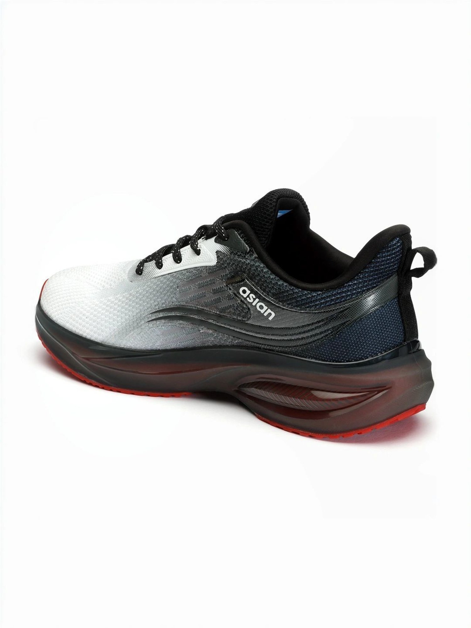 Asian Men's White Running Shoes