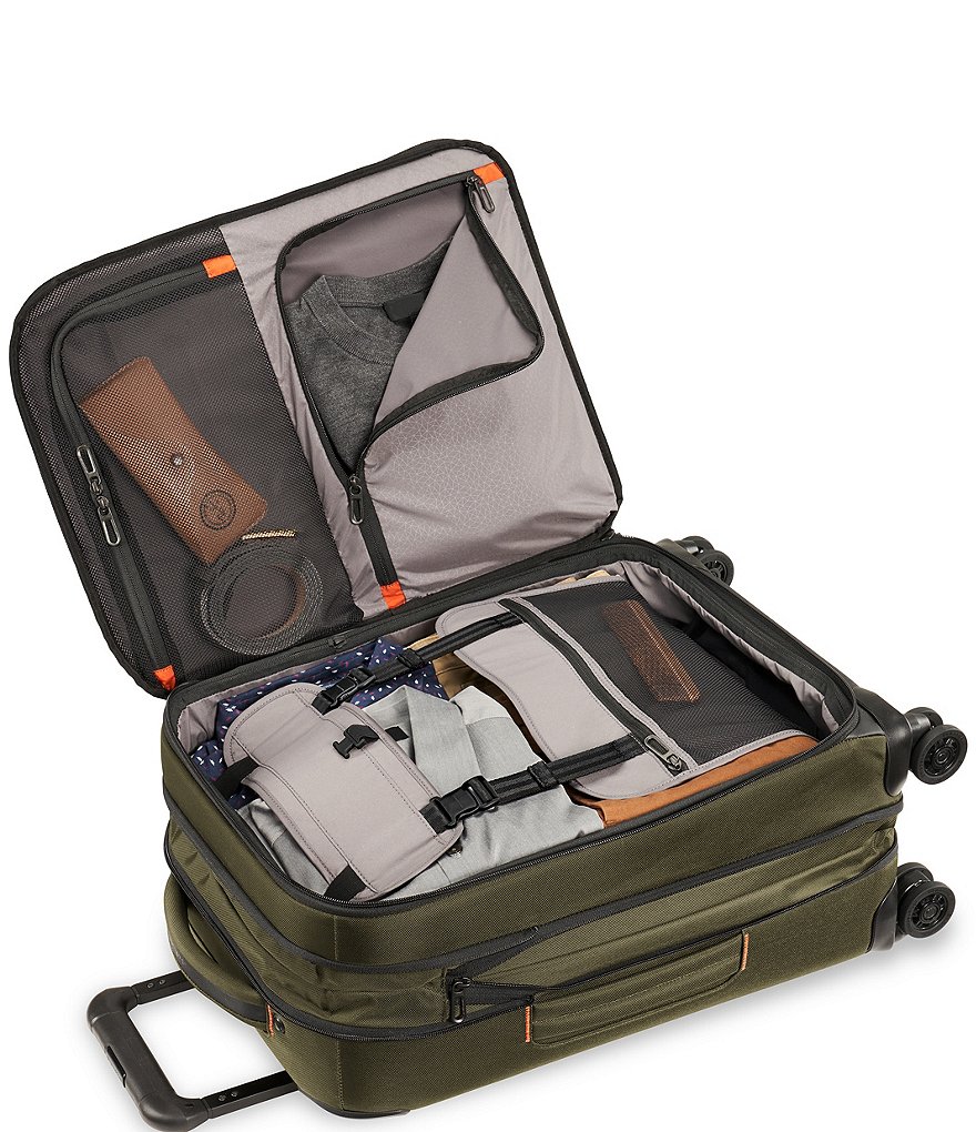 Briggs & Riley ZDX 22#double; Carry-On Expandable Spinner