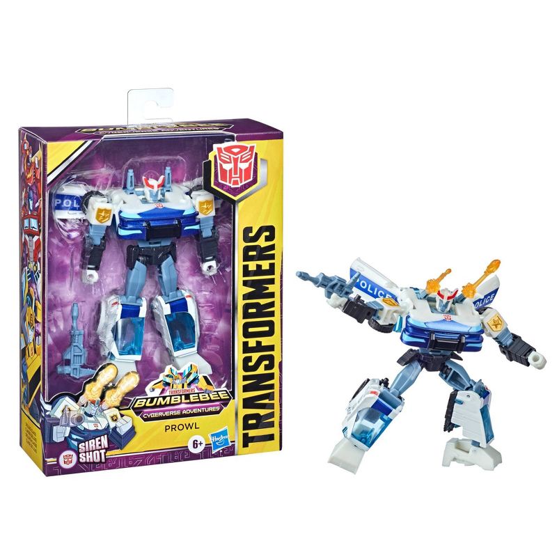Transformers Bumblebee Cyberverse Adventures Toys Deluxe Prowl