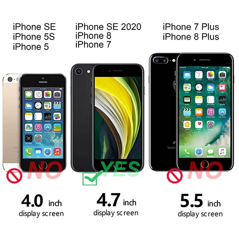 Case for iPhone 7 iPhone 8 iPhone SE 2020 Premium PU leather wallet Case with Kickstand and Flip Cover for iPhone 7 iPhone 8 iPhone SE 2nd Generation 47 inch blue