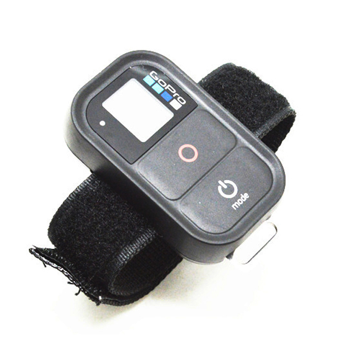 Nylon WiFi Remote Hook-and-Loop fastener Strap Band Wrist Armband Strap Belt for GoPro Hero 3+ 3 - Black GP022