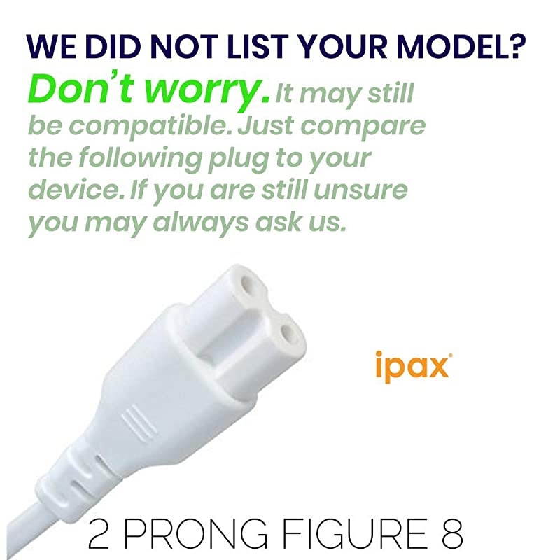 15 Ft White Extra Long 2-Slots Cable Cord Compatible with LG TCL Samsung UN40MU6300 UN43MU6300 UN50MU6300 UN55MU6300 UN65MU6300 UN75MU6300 QN49Q6F QN55Q6F QN65Q6FN QN75Q6 QN82Q6 LED Smart TV