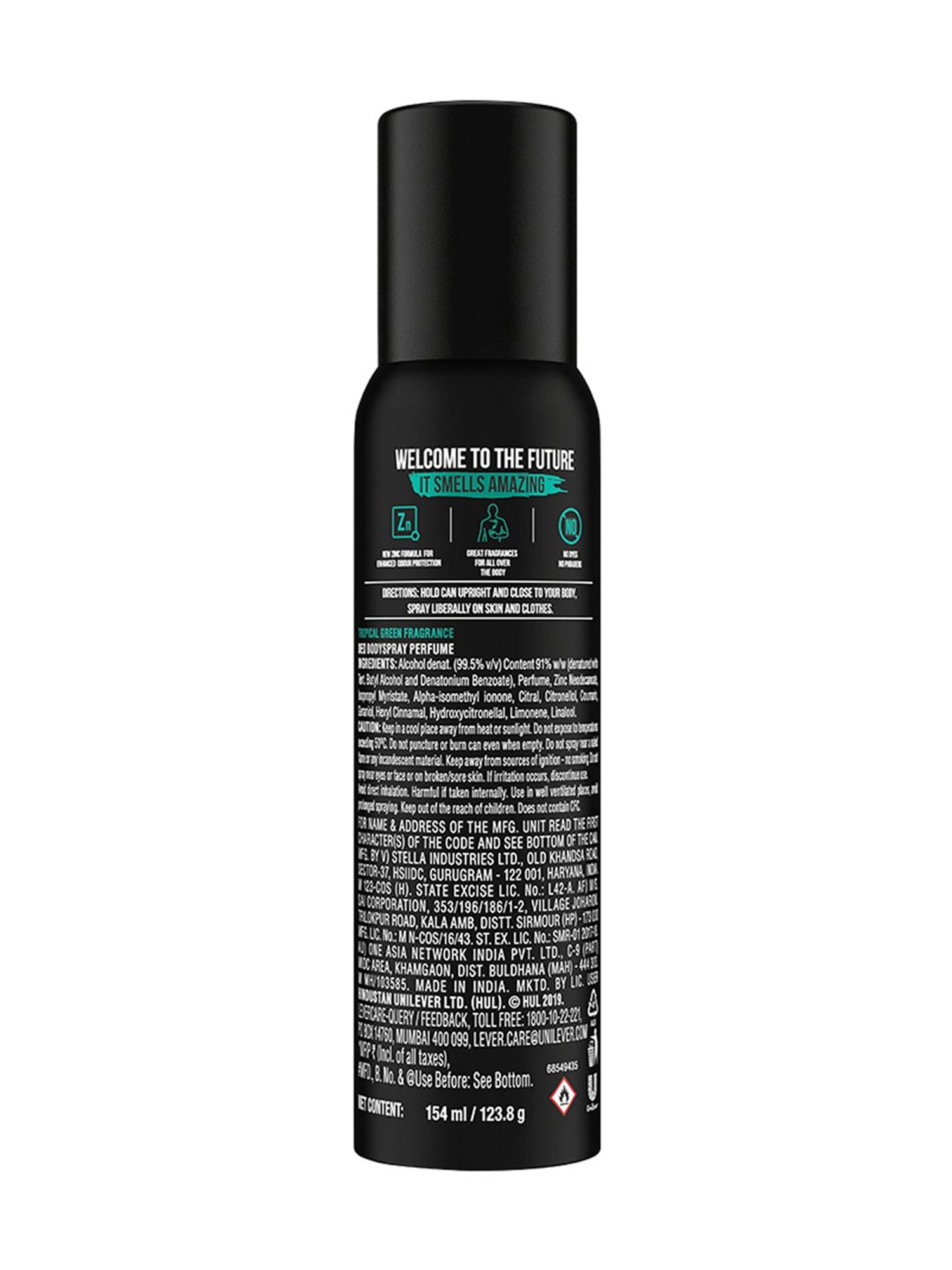 Axe Signature Mysterious Body Deodorant - 154 ml