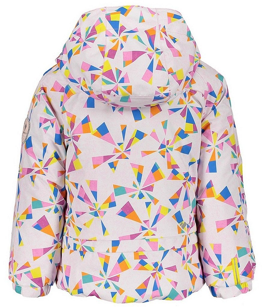 Obermeyer Little/Big Girls 1-8 Iris Cartwheel Print Snow Ski Jacket
