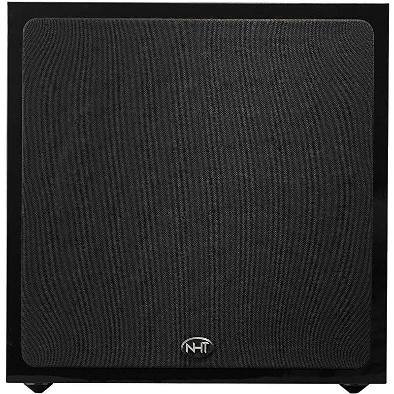 SS-10 10-inch Long Throw 250 W Powered Subwoofer | Sealed Box | Deep Musical Bass | High Gloss Black Laminate