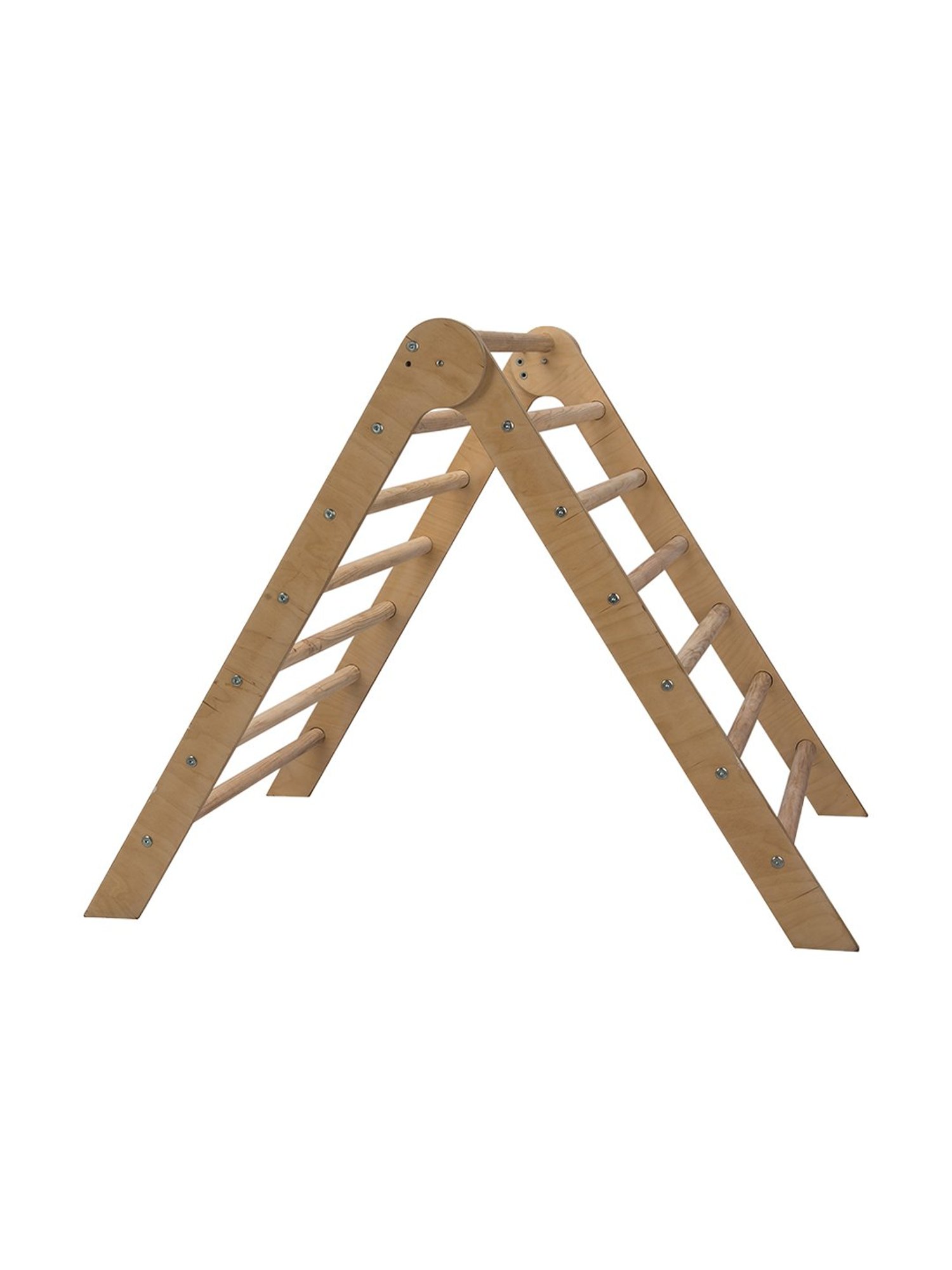 Kiddery White Montessori Inspired Triangle Pikler (Age 6 month)