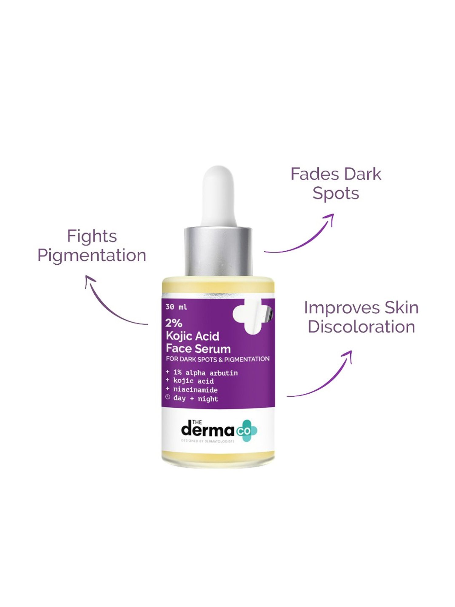The Derma Co 2% Kojic Acid Face Serum - 30 ml