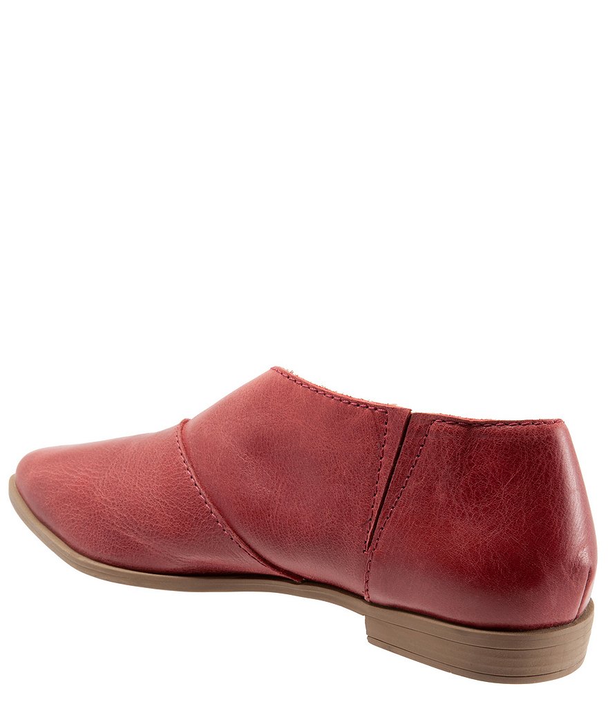 Bueno Blake Open Leather Slip-Ons