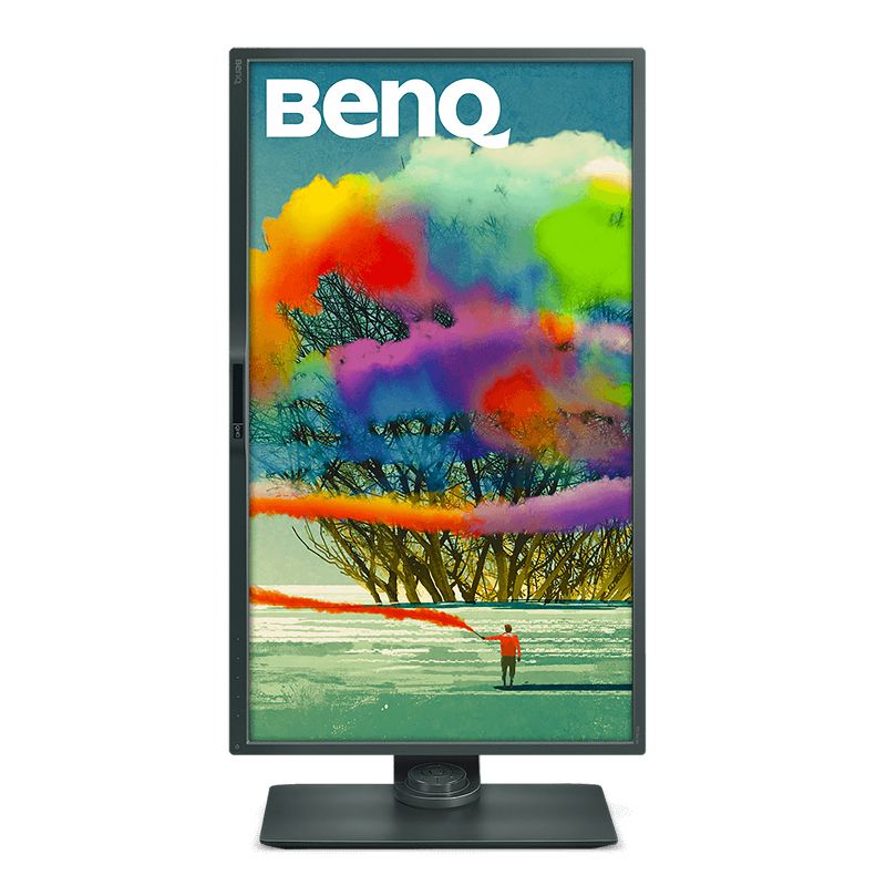 BenQ PD3200Q 32 Inch QHD 2560 x 1440 2K Resolution 4ms 60Hz DVI-DL Mini-DP HDMI DisplayPort 100% Rec 709 100% sRGB CAD / CAM Mode Animation Mode Built-in Speakers Backlit LED Professional Monitor