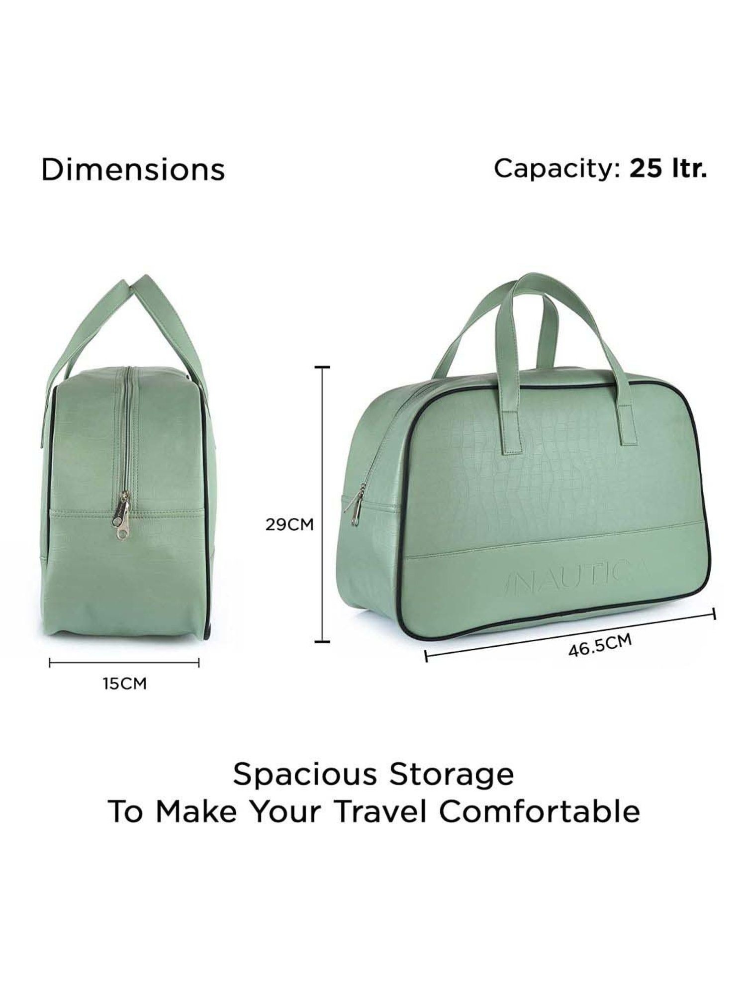 Nautica Green Medium Duffle Bag