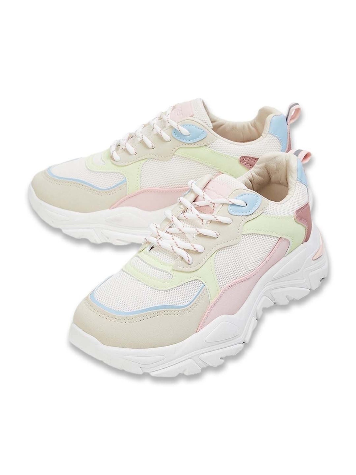 Ginger by Lifestyle Women's Beige Running Shoes