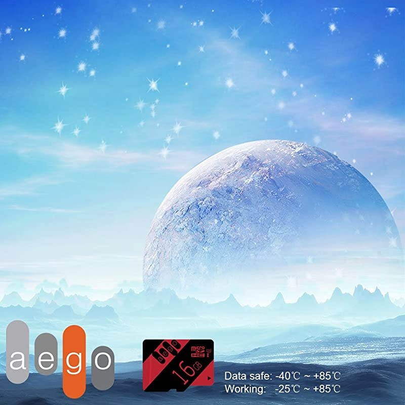 16GB Micro SD Card Class 10 Memory Card with Adapter for Dash CamNintendoDrone U3 16GB