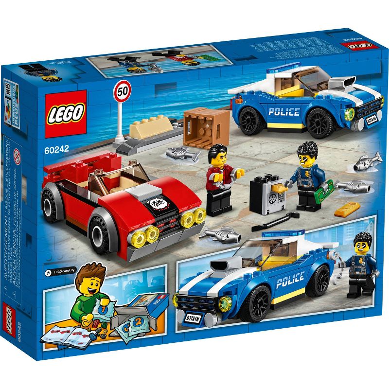 LEGO City Police Highway Arrest Building Set for Kids 60242