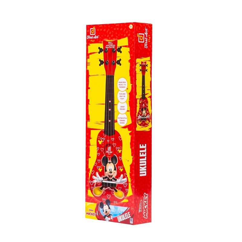 First Act Disney Junior Mickey Mouse Plastic Ukulele