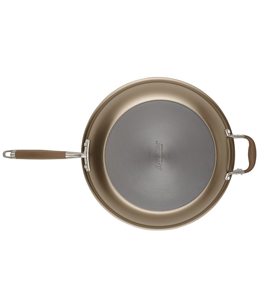 Anolon Advanced Home Hard-Anodized Nonstick 14.5#double; Skillet with Helper Handle