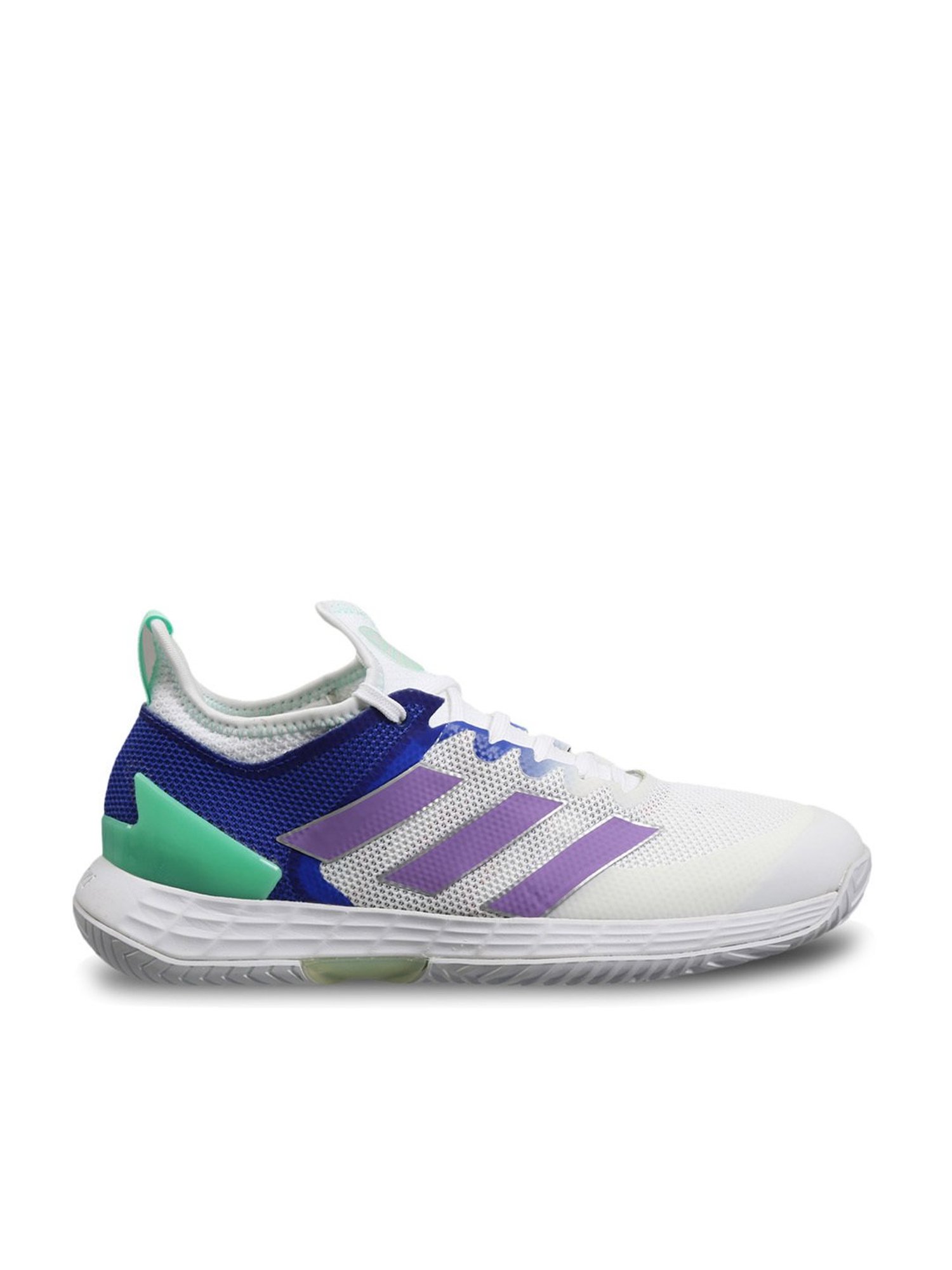 Adidas Women's adizero ubersonic 4 W LanzaT White Tennis Shoes