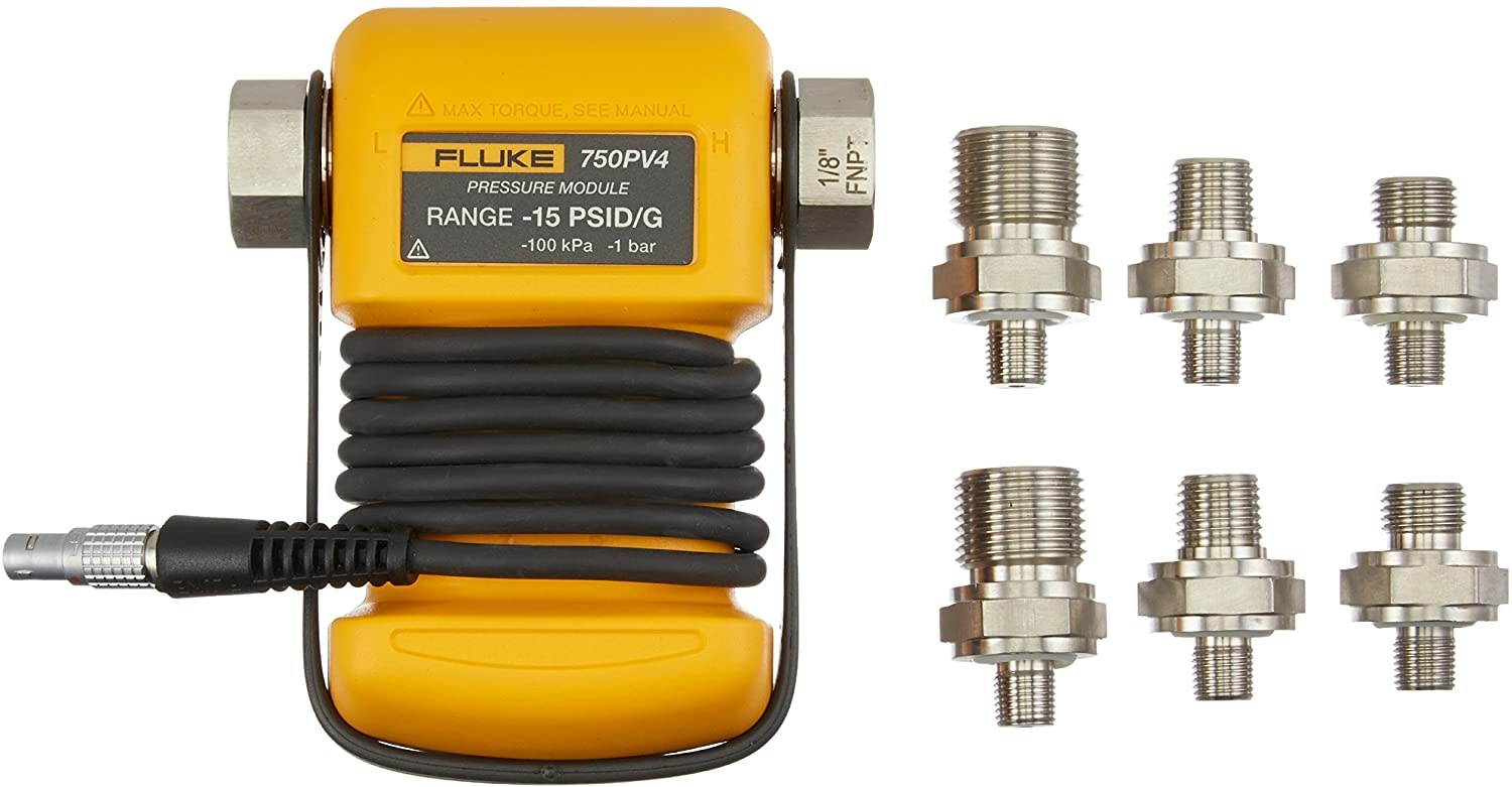 FLUKE-750PV4 Vacuum Pressure Module, 0 to -15 psi