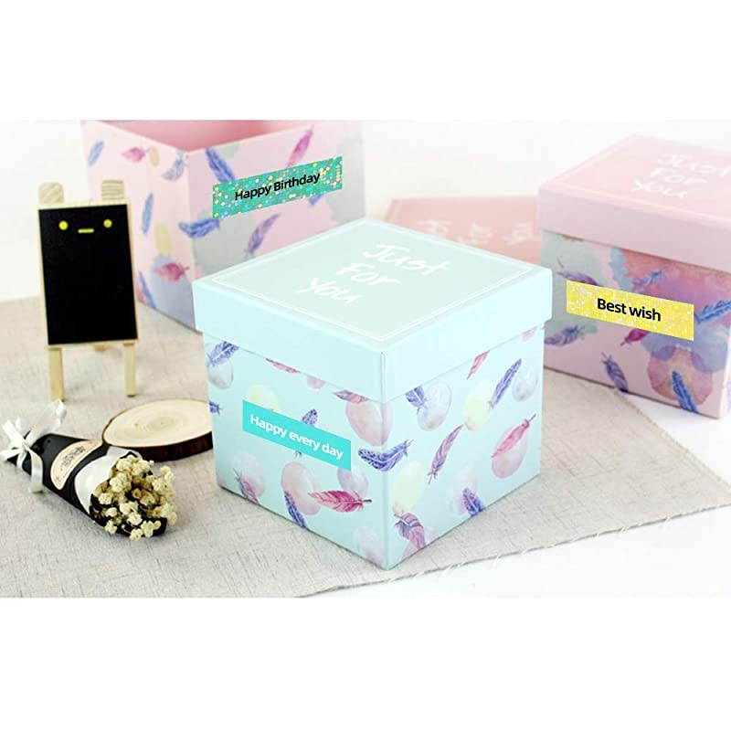 Compatible Label Tape Replacement for Brother P Touch TZ 12mm 047Inch Laminated Glitter Starry WhiteClearWhiteTurquoise Blue for PTouch PT D210 H110 D600 1230PC 1280 Label Maker 4P