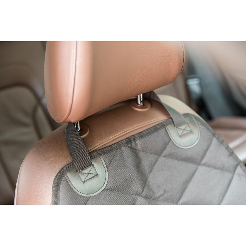 Dog Car Seat Cover, Fits Front Seat, Universal Size, Scratchproof, Waterproof Pet Seat Cover, Quilted Padded Nonslip Material for Cars, Trucks & SUVs