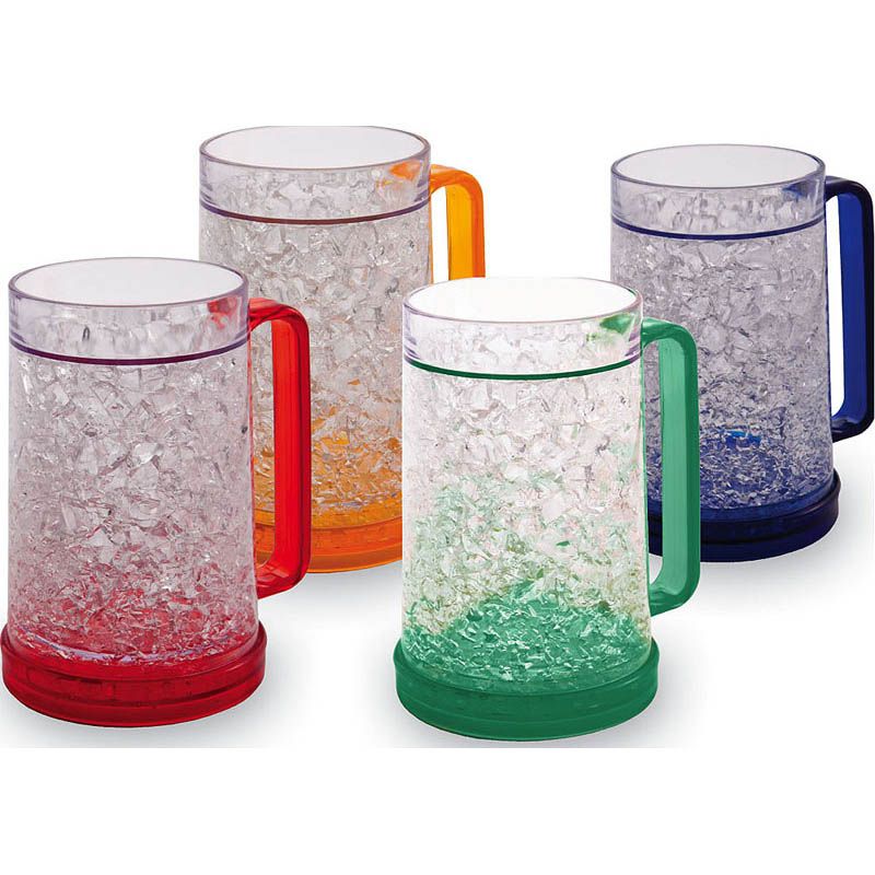 Cypress Home Double Wall Gel Freezer Mug Set Of 4
