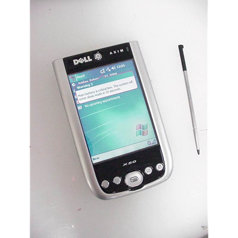 Axim X50 EntryLevel Handheld Windows Mobile 2003 SE 35 color TFT 240 x 320 Bluetooth