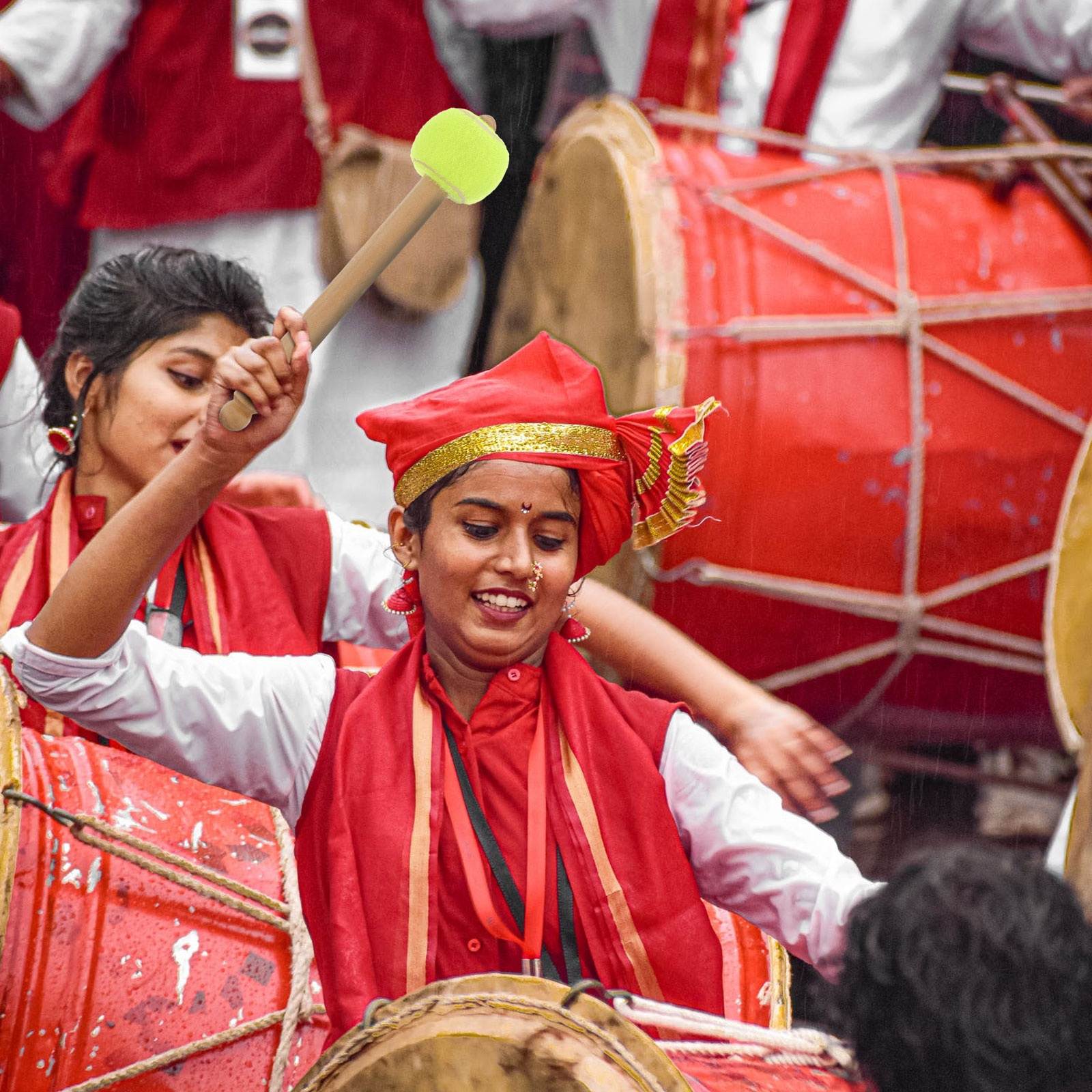 Short Wooden Mallets Snare Drum Sticks Musical Percussion Instrument Accessories