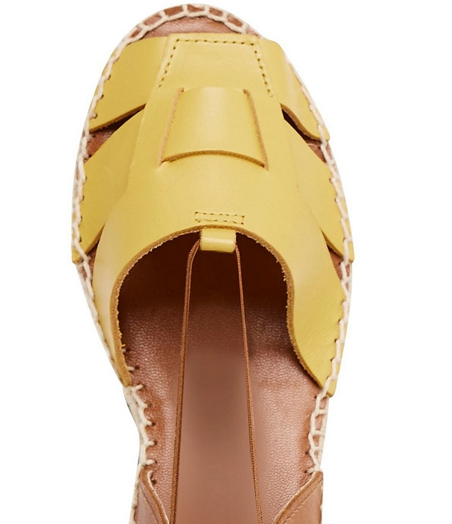 Andre Assous Dorit Leather Espadrille Sandals