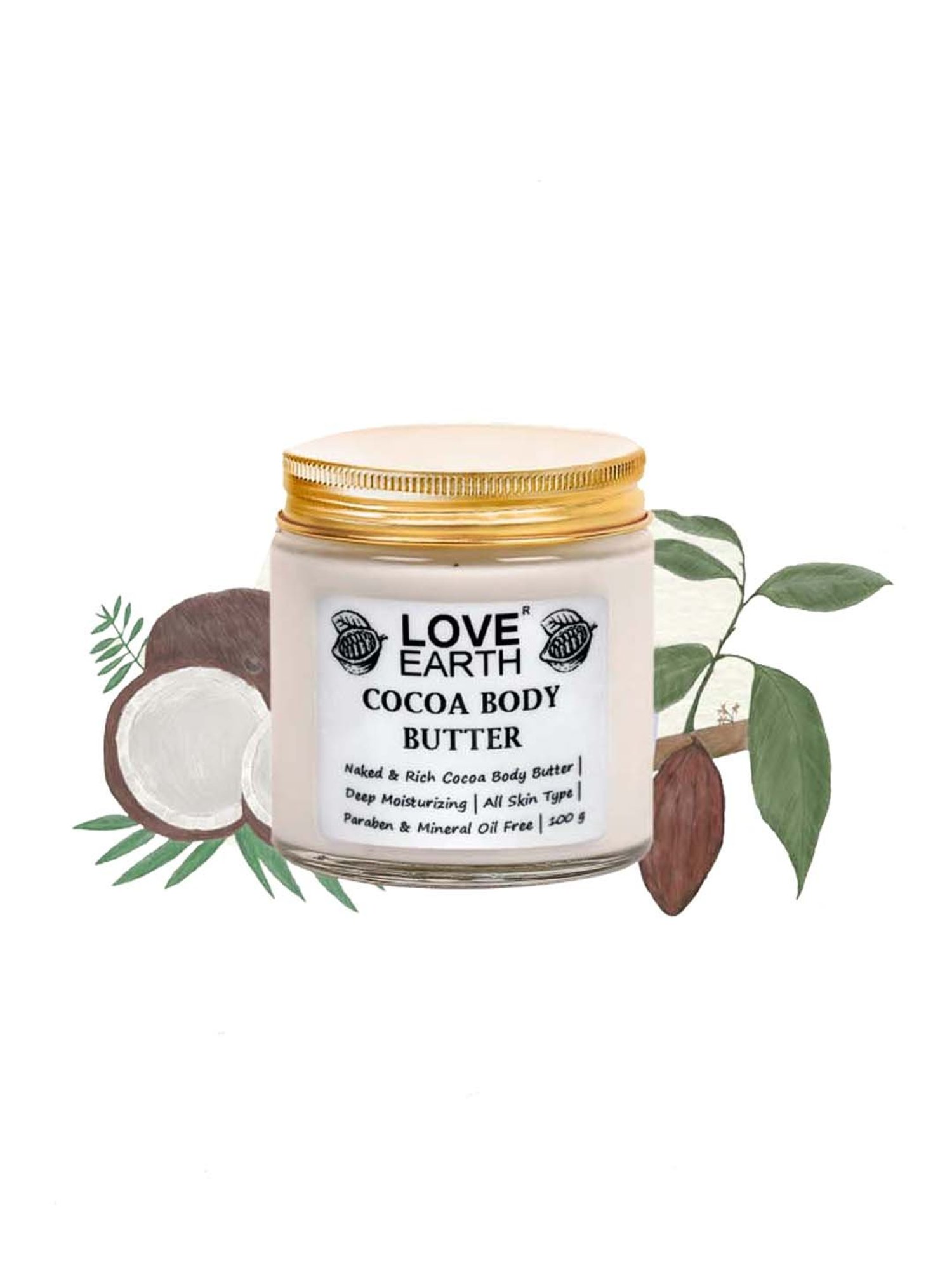 The Love Co. Cherry Blossom Body Butter - 200 gm
