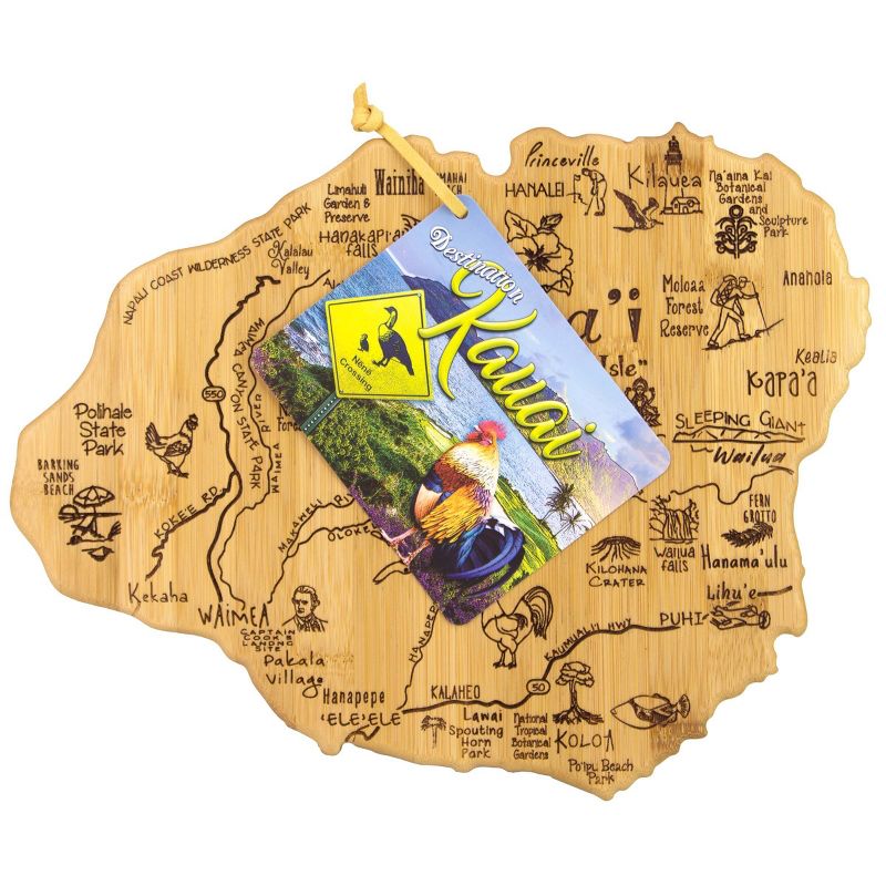 Totally Bamboo Destination Kauai Serving and Cutting Board