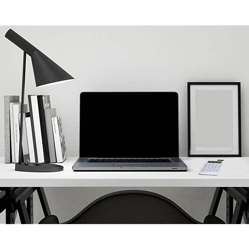 Office Calculator, 10-Digit Dual Power Business Handheld Desktop Calculator for Office Student (New Black,Pack of 2)