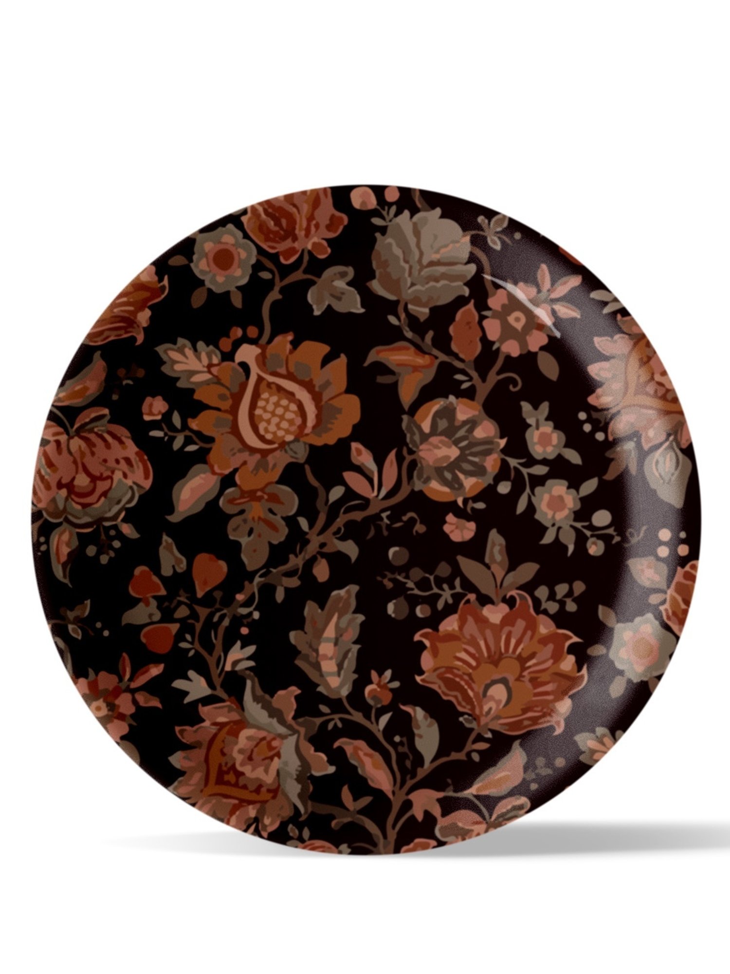 Nestroots Contemporary Heritage Multicolor Porcelain Wall Plate