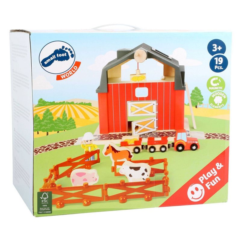 Small Foot Wooden Toys Farm Playset