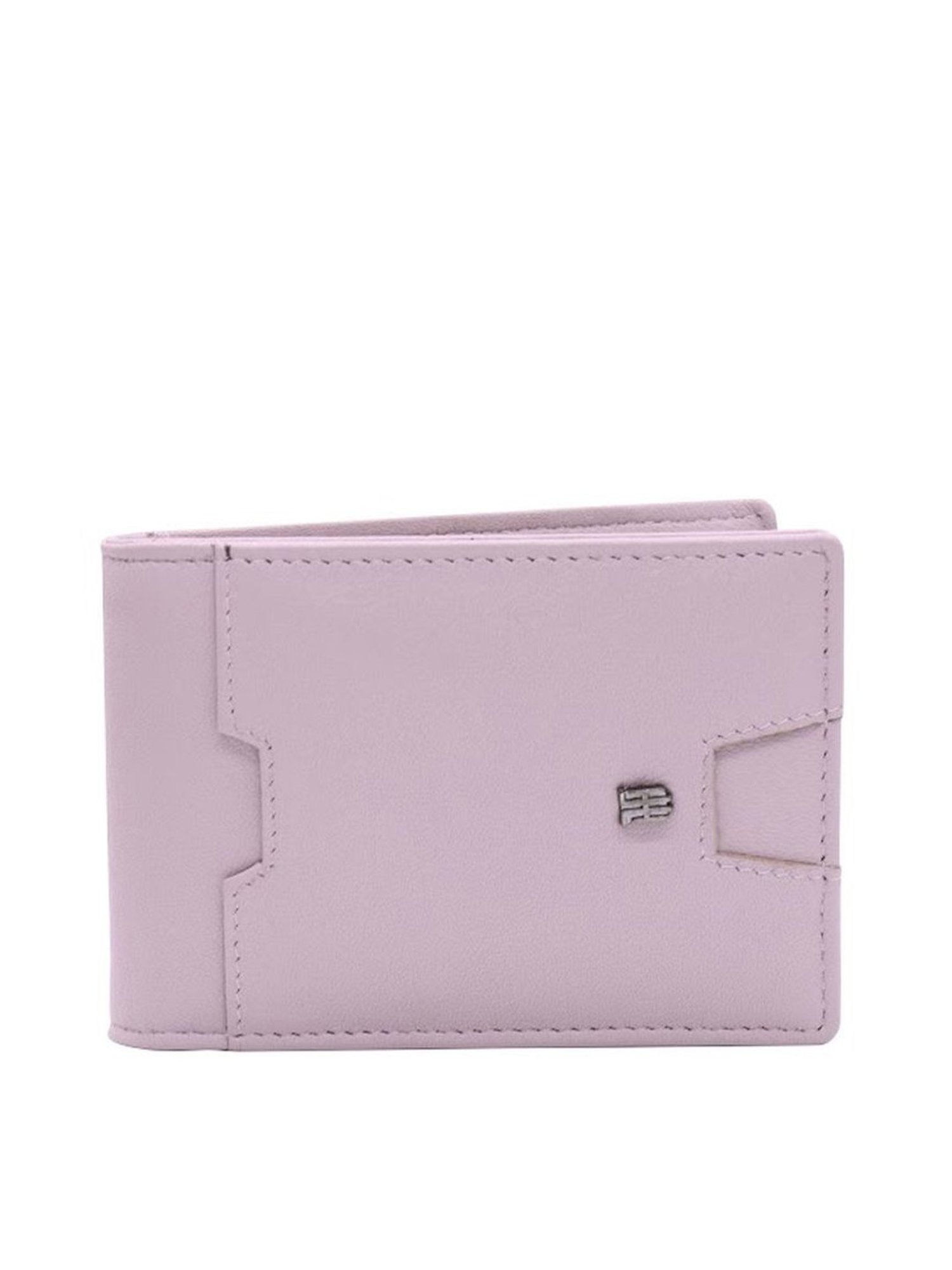 THE HOLISTIK Instant Access Pink Casual Leather Money Clip Wallet for Men