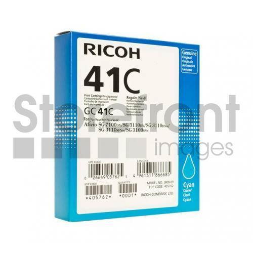 Ricoh GC 41C Ink Cartridge - Cyan