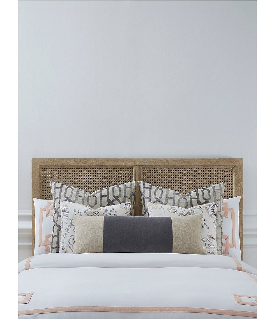 Villa by Noble Excellence Floral Blush Square Pillow