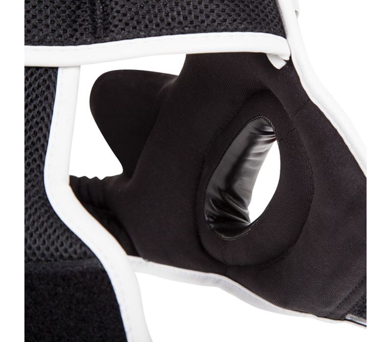 Venum Elite Headgear - Black/Red/Gray