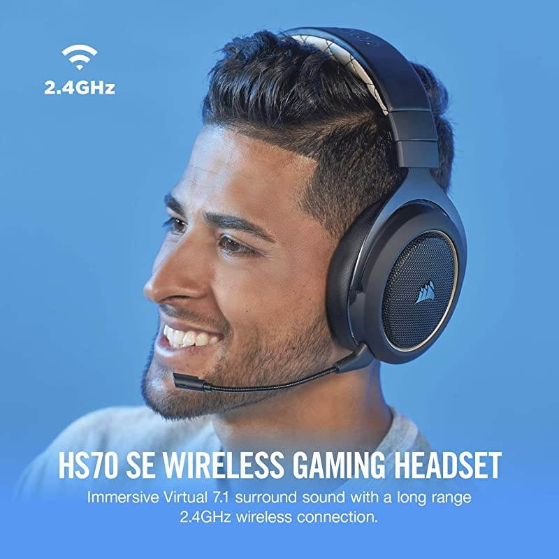 HS70 SE Wireless 71 Surround Sound Gaming Headset Discord Certified Headphones Special Edition
