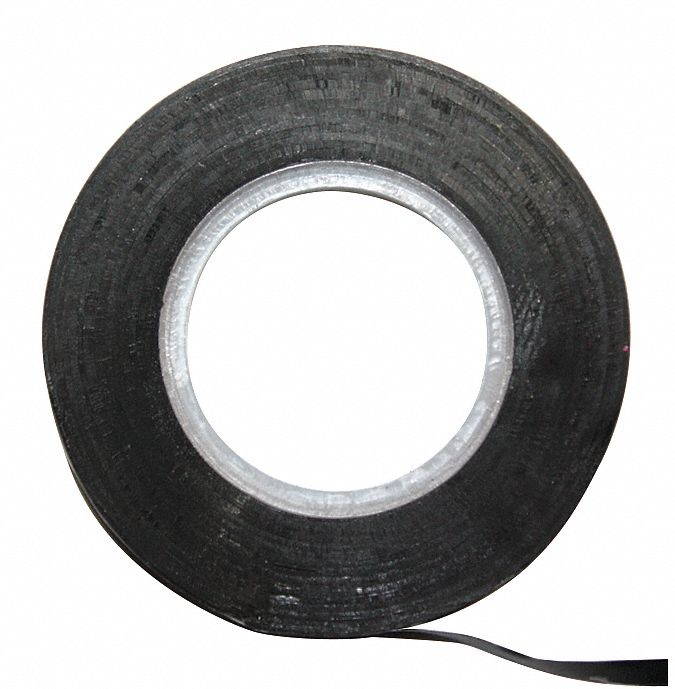 MAGNA VISUAL CT4-B Chart Tape,1/8 In W x 27 Ft L,Black