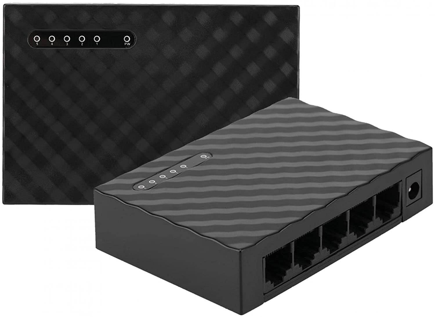 Netis ST3208 8 10/100Mbps RJ45 Ports Fast Ethernet Web Management Switch, Auto-Negotiation & Plug & Play