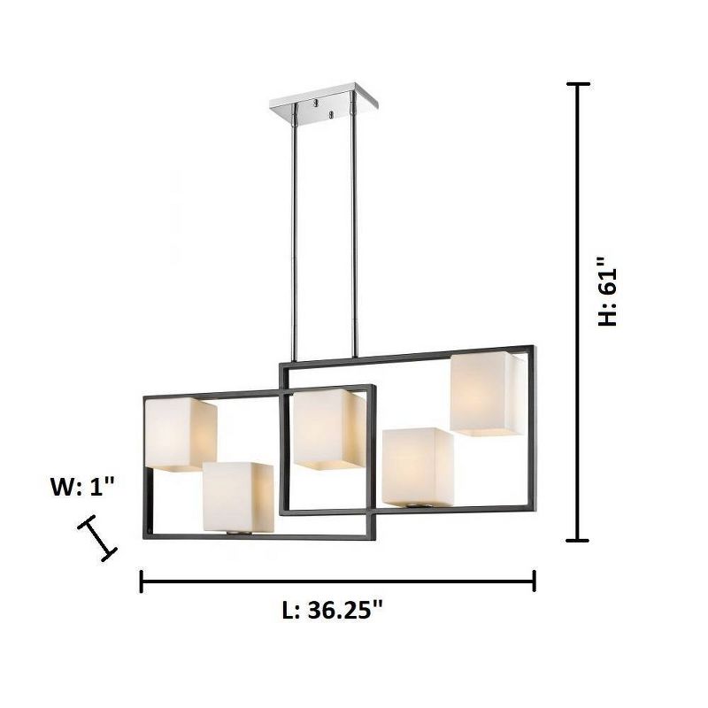 Regis Falls 5 Light Pendant - EGLO