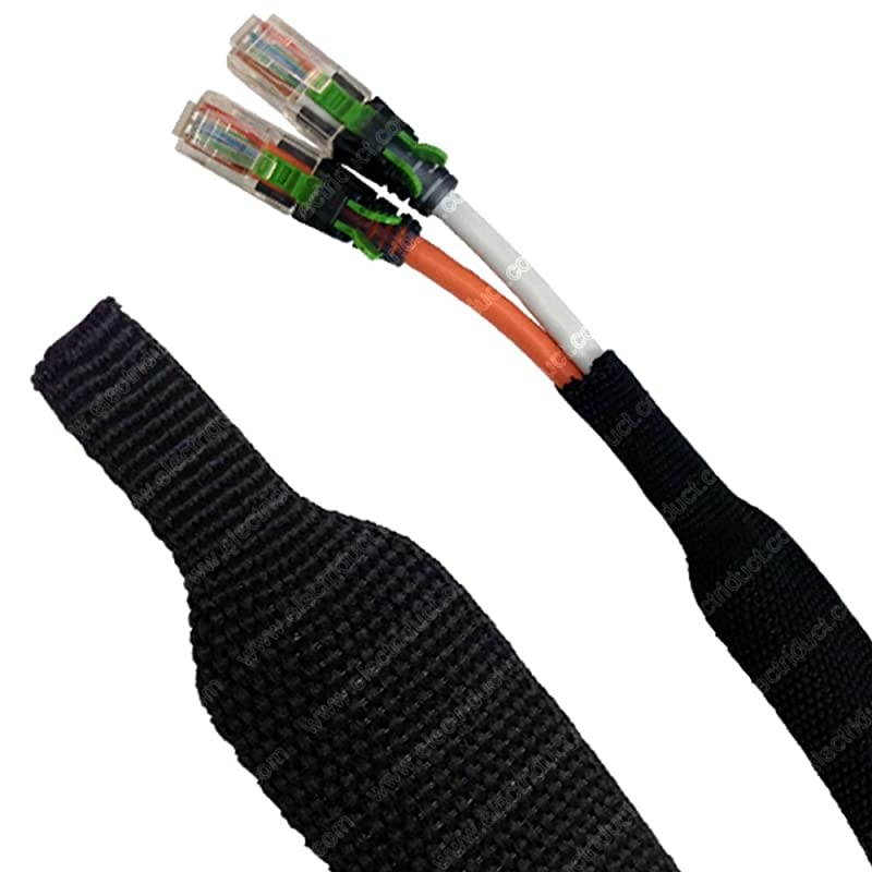 1 Heat Shrinkable Braided Sleeving 50 FT