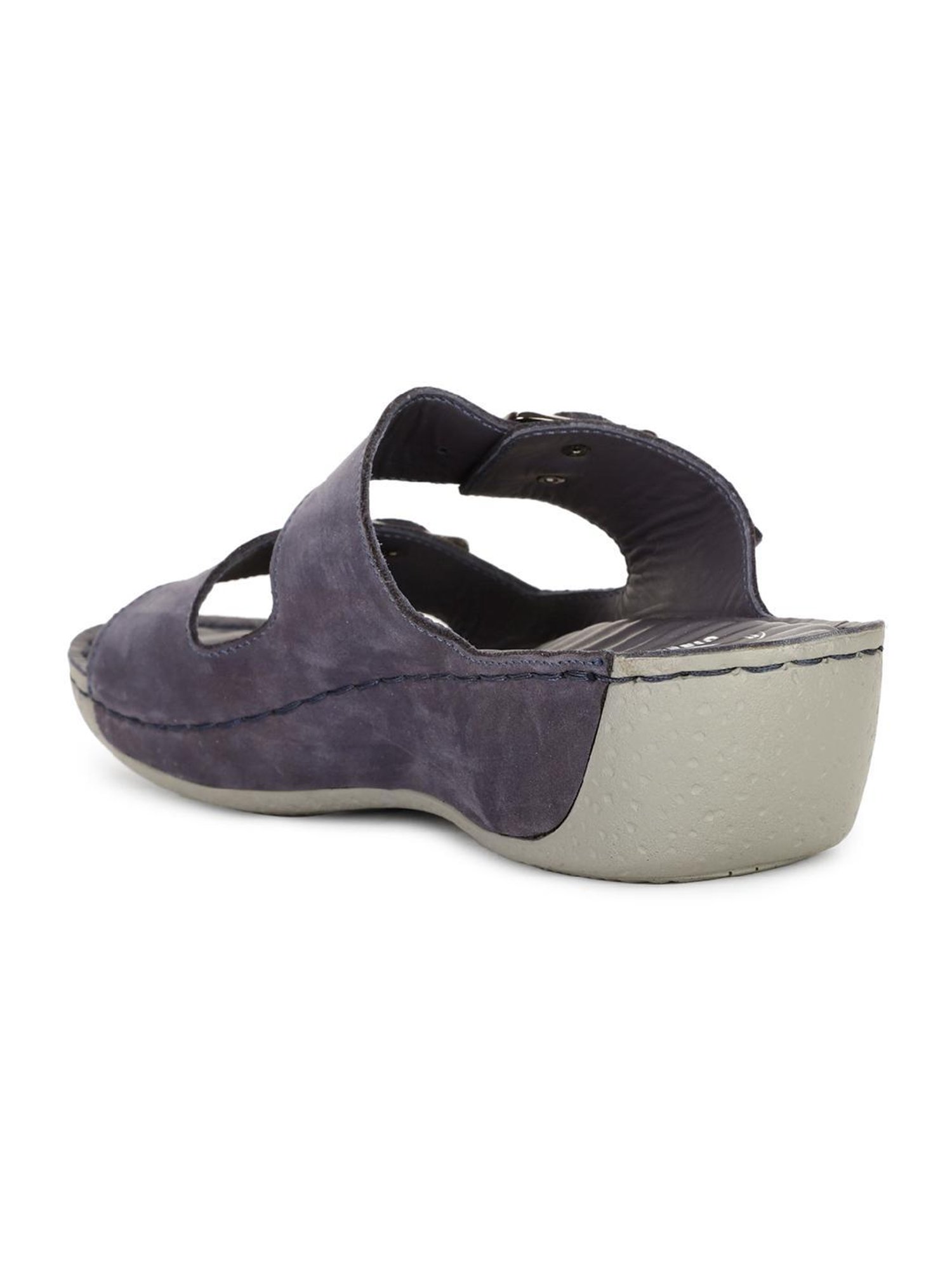 Scholl by Bata Women's Purple Slide Sandals